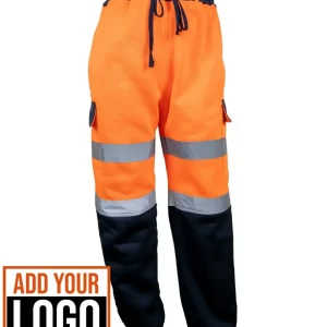 133-U301 Unbreakable Gibson Orange/Navy Hi-Visibility Jogger GORT