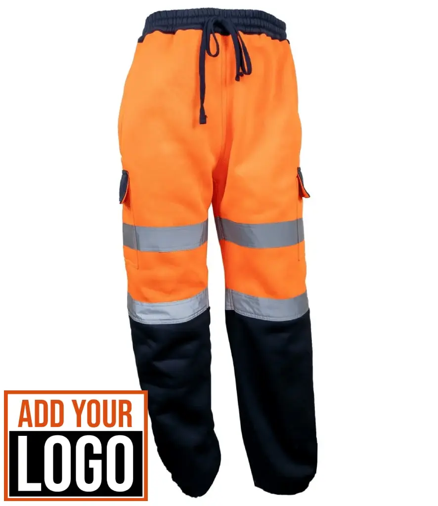 133-U301 Unbreakable Gibson Orange/Navy Hi-Visibility Jogger GORT