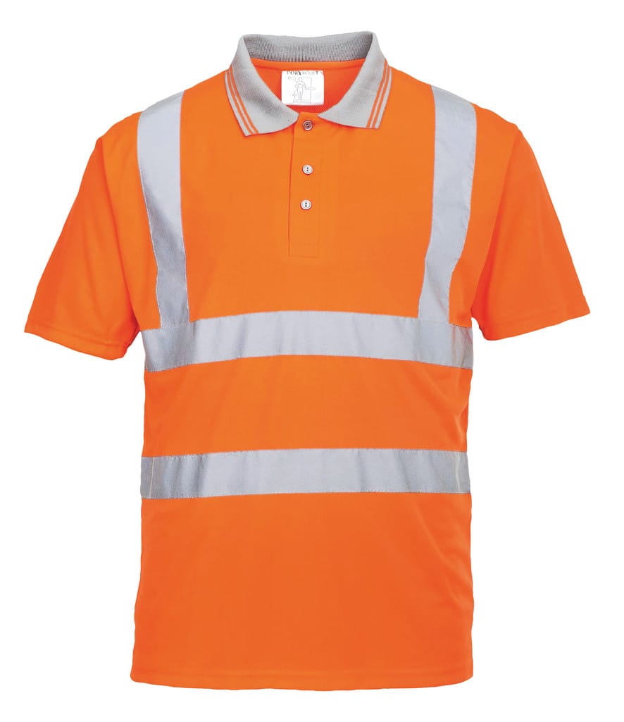 Portwest Hi-Vis Polo Shirt - Industrial Workwear