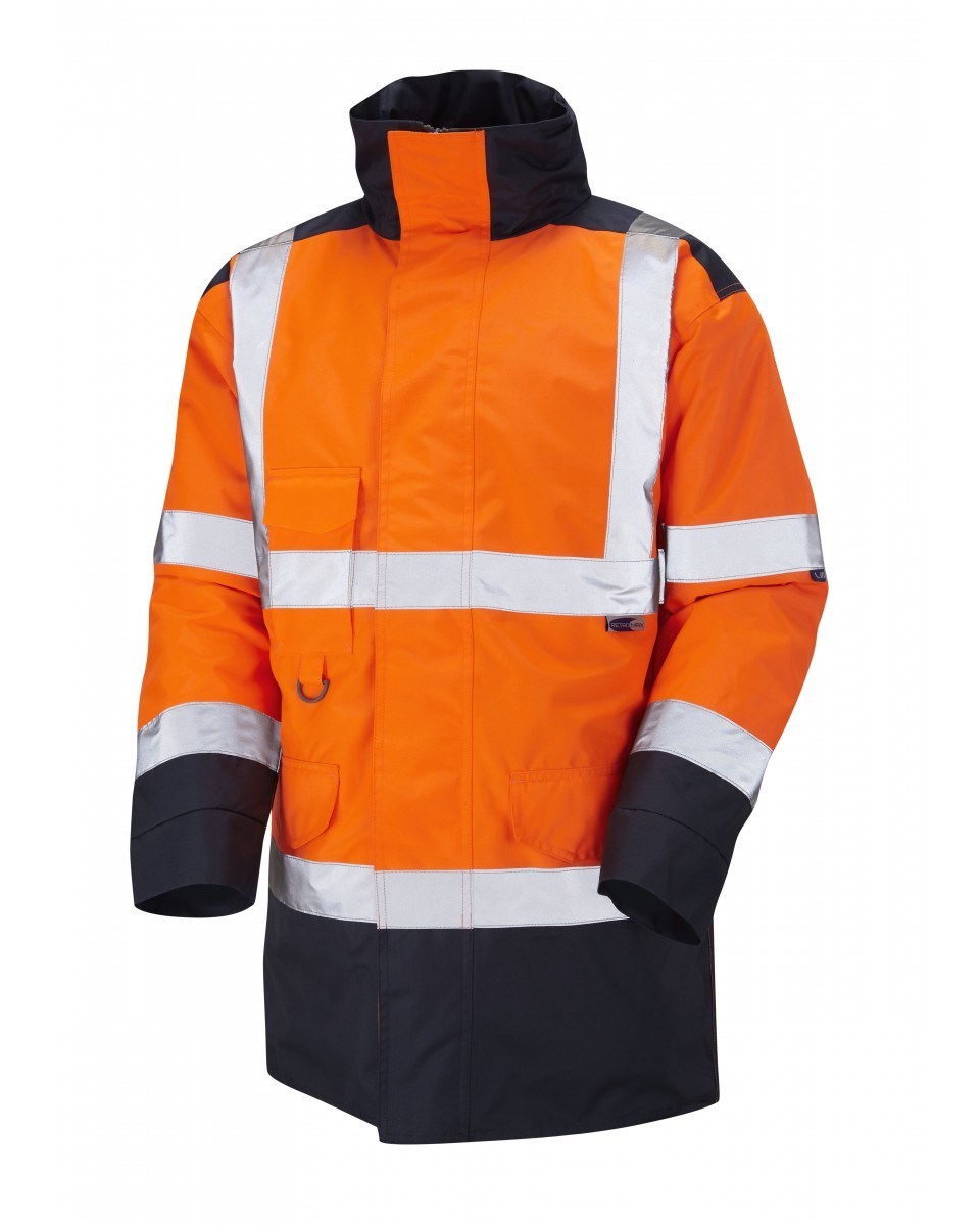 Leo Workwear Tawstock ISO 20471 Cl 3 Anorak