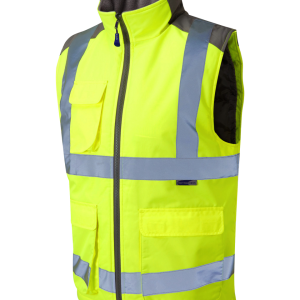 Leo Workwear Torrington ISO 20471 Cl 2 Bodywarmer