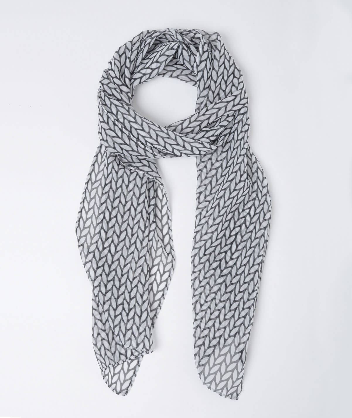 Disley Patterned Scarf