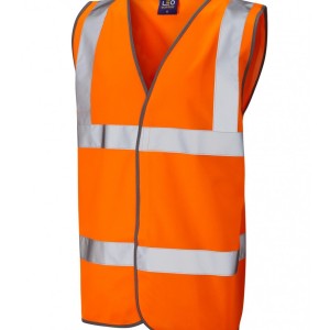 Leo Workwear Tarka ISO 20471 Cl 2 Waistcoat