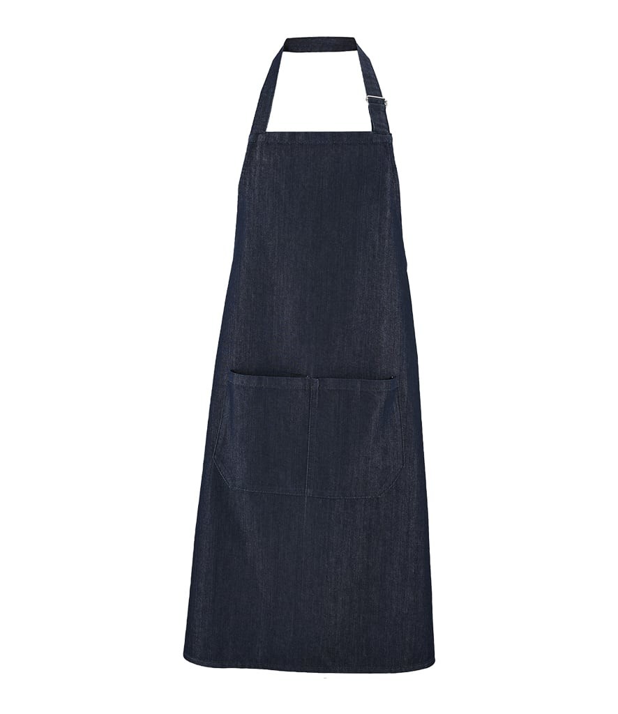 SOL'S Grant Denim Bib Apron with Pocket