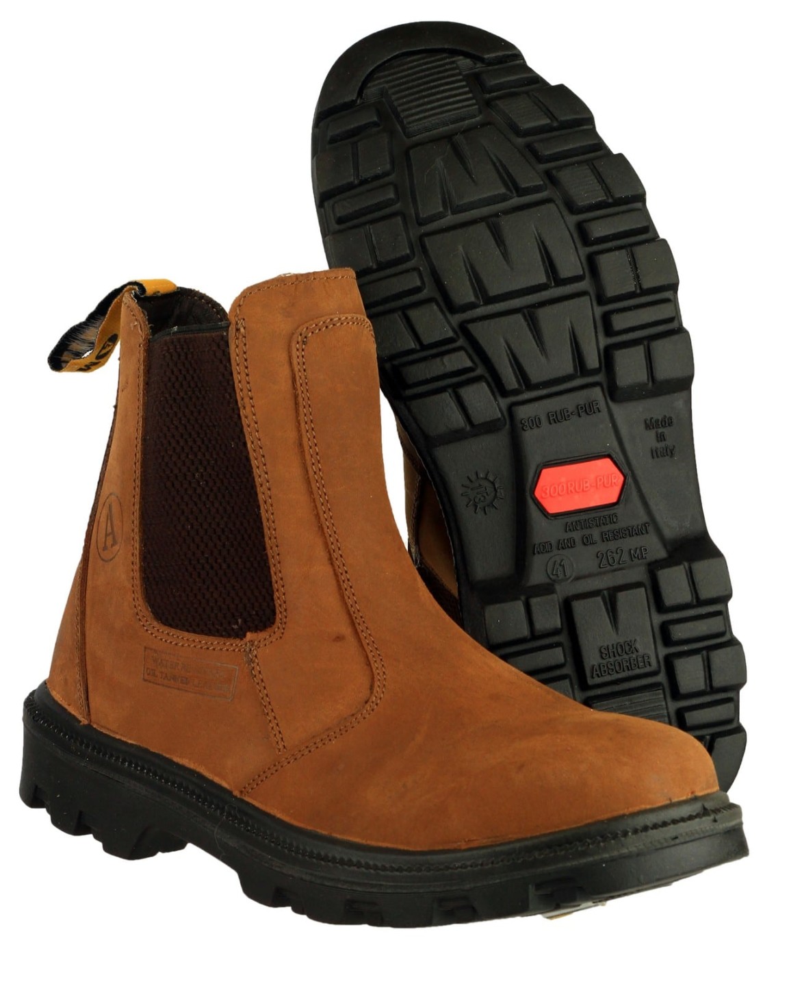 FS131 Water Resistant Pull on Safety Dealer Boot