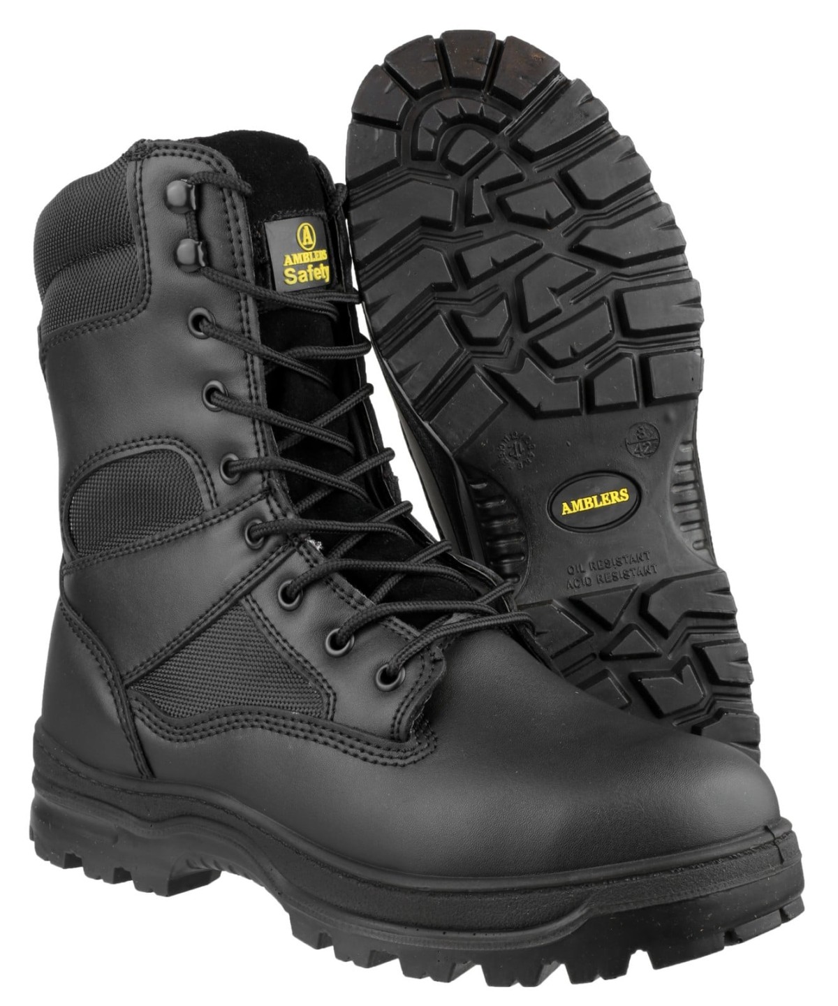 FS008 Water Resistant Hi leg Lace Up Safety Boot