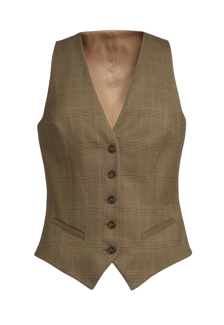 Women's Brook Taverner Olivia Check Waistcoat