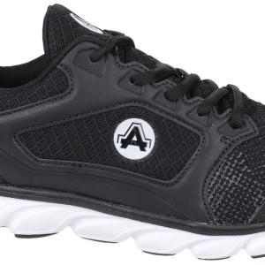 AS707 Lightweight Non Leather Black Safety Trainer