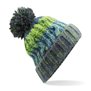 Beechfield Corkscrew Pom Pom Beanie