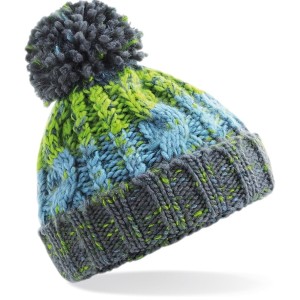 Beechfield Infant Corkscrew Pom Pom Beanie