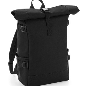 BagBase Block Roll-Top Backpack