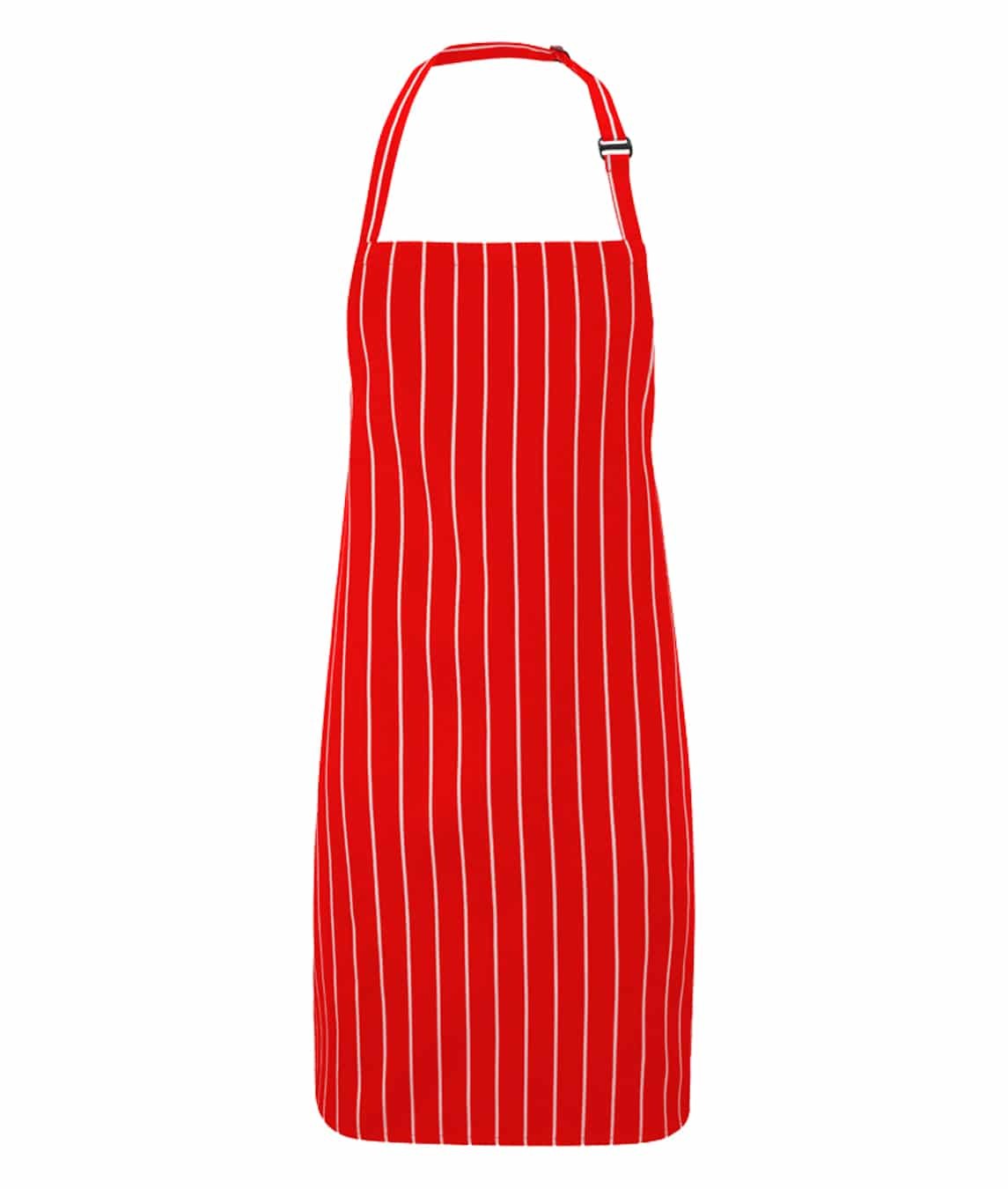 Bib Apron: Unisex Striped Apron