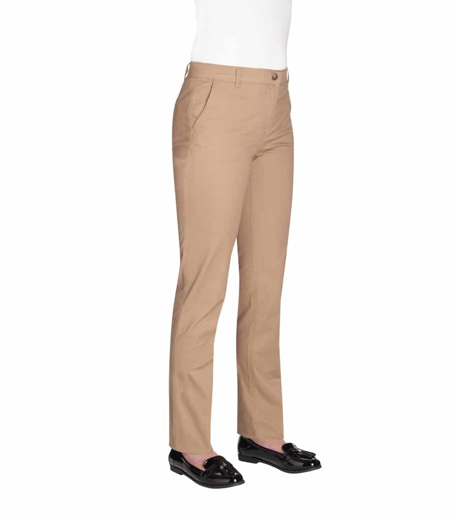 Brook Taverner Ladies Houston Slim Leg Chino Trousers