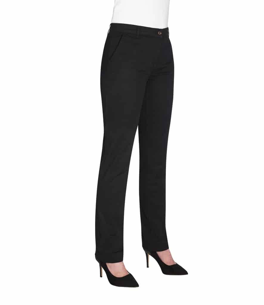 Brook Taverner Ladies Houston Slim Leg Chino Trousers