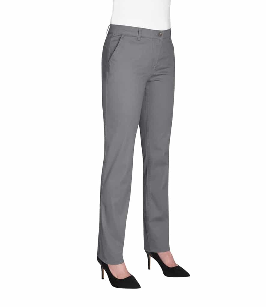 Brook Taverner Ladies Houston Slim Leg Chino Trousers