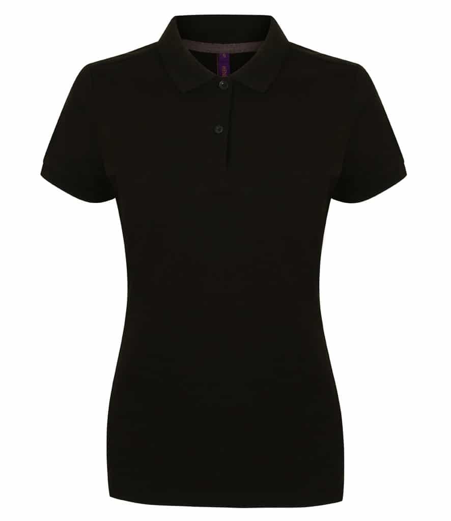 Henbury Ladies Modern Fit Cotton Pique © Polo Shirt