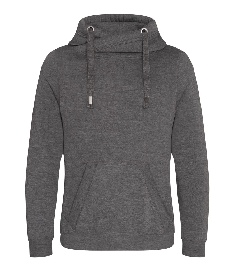 AWDis Cross Neck Hoodie