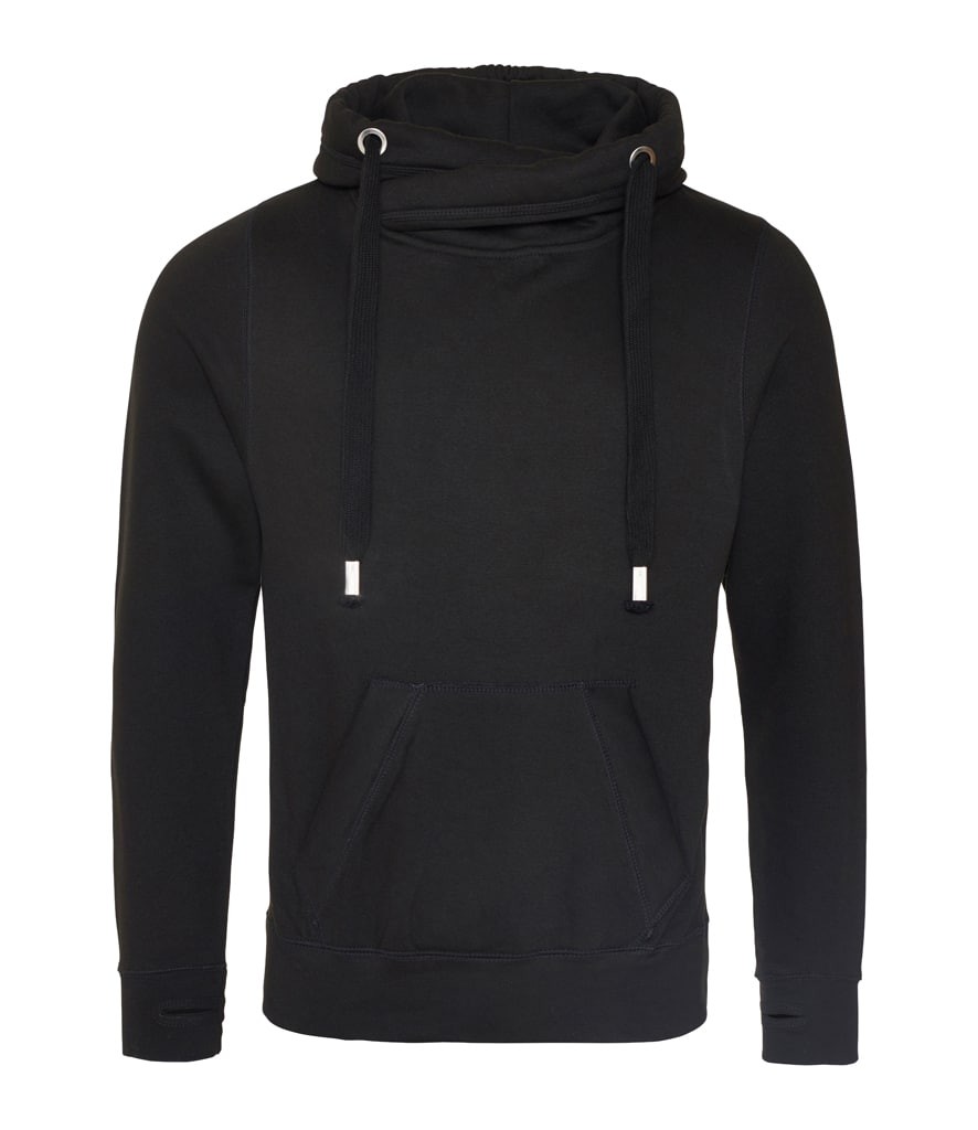 AWDis Cross Neck Hoodie