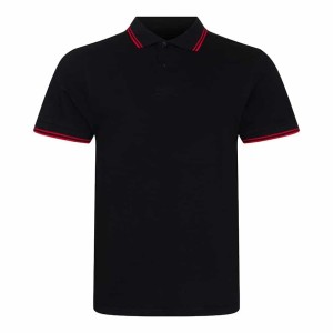 AWDis Stretch Tipped Piqué Polo Shirt