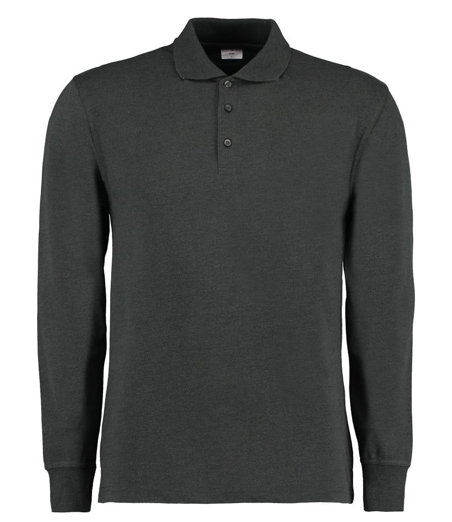 Kustom Kit Long Sleeve Poly/Cotton Pique © Polo Shirt