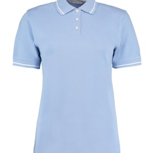 Kustom Kit Ladies St Mellion Tipped Cotton Piqué Polo Shirt