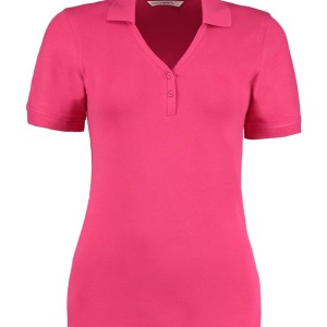 Kustom Kit Sophia Comfortec® V Neck Polo Shirt
