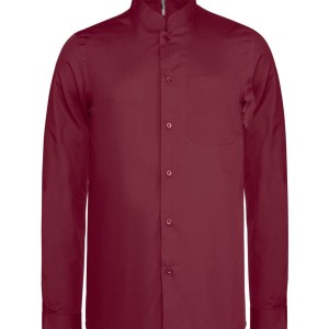 Kariban Long Sleeve Mandarin Collar Shirt