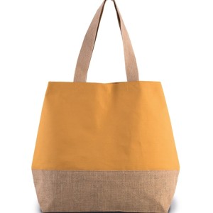 Kimood Canvas & Jute Shopper