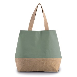 Kimood Canvas & Jute Shopper