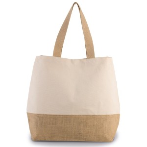 Kimood Canvas & Jute Shopper