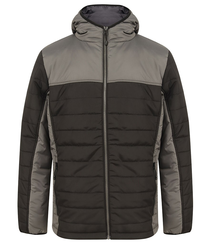 Finden and Hales Contrast Padded Jacket