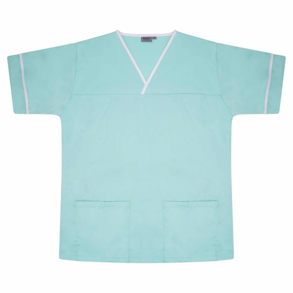 Scrub Tunic With Trim