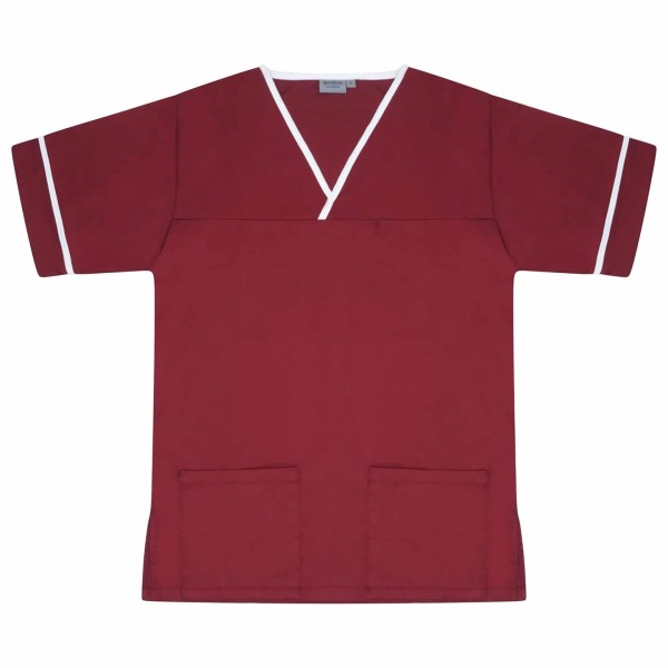 Scrub Tunic With Trim