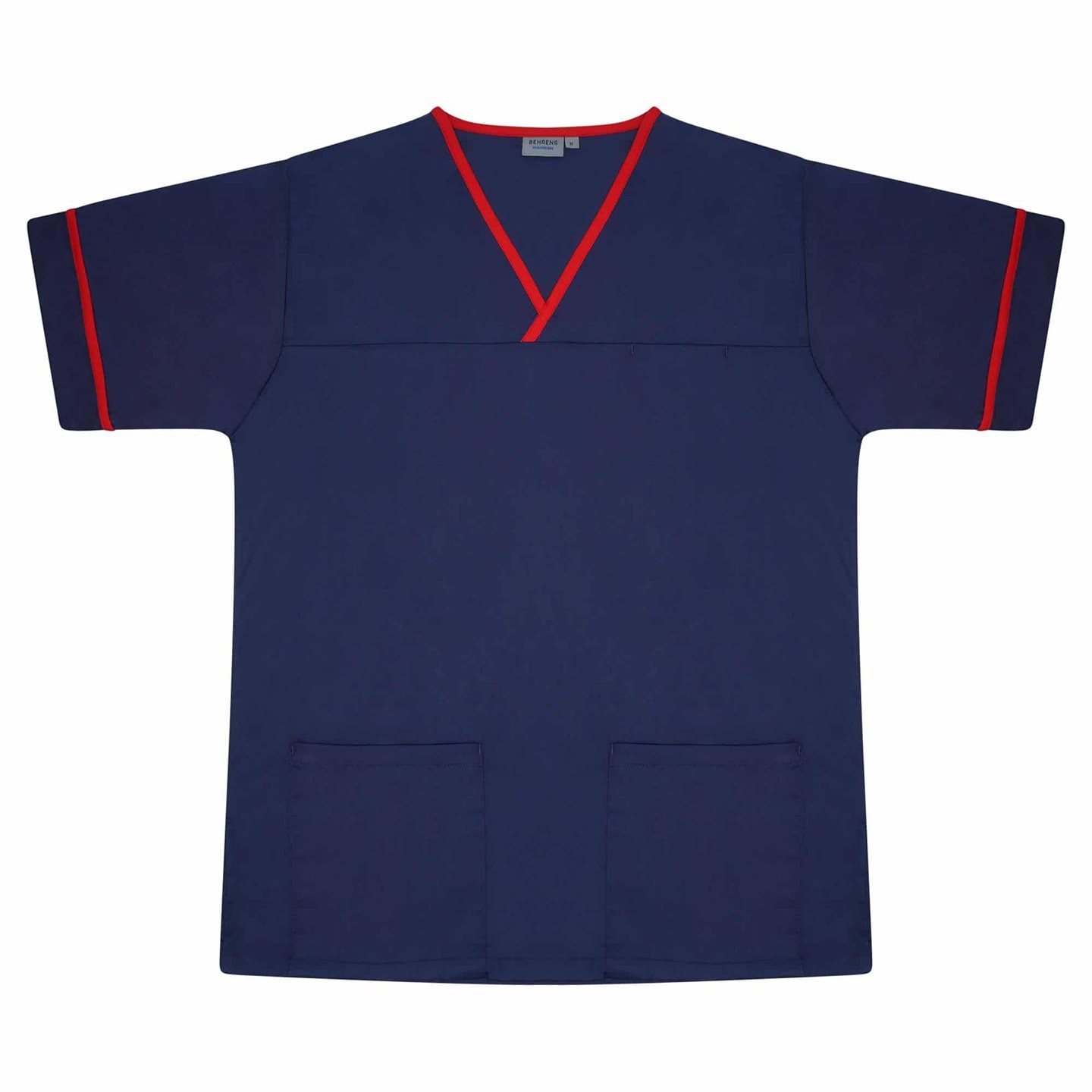 Scrub Tunic With Trim