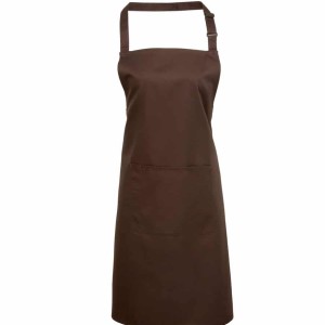 Premier 'Colours' Bib Apron with Pocket