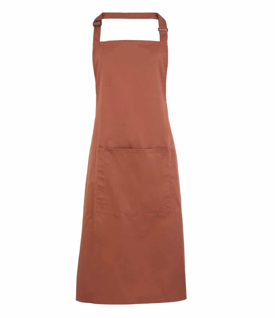 Premier 'Colours' Bib Apron with Pocket