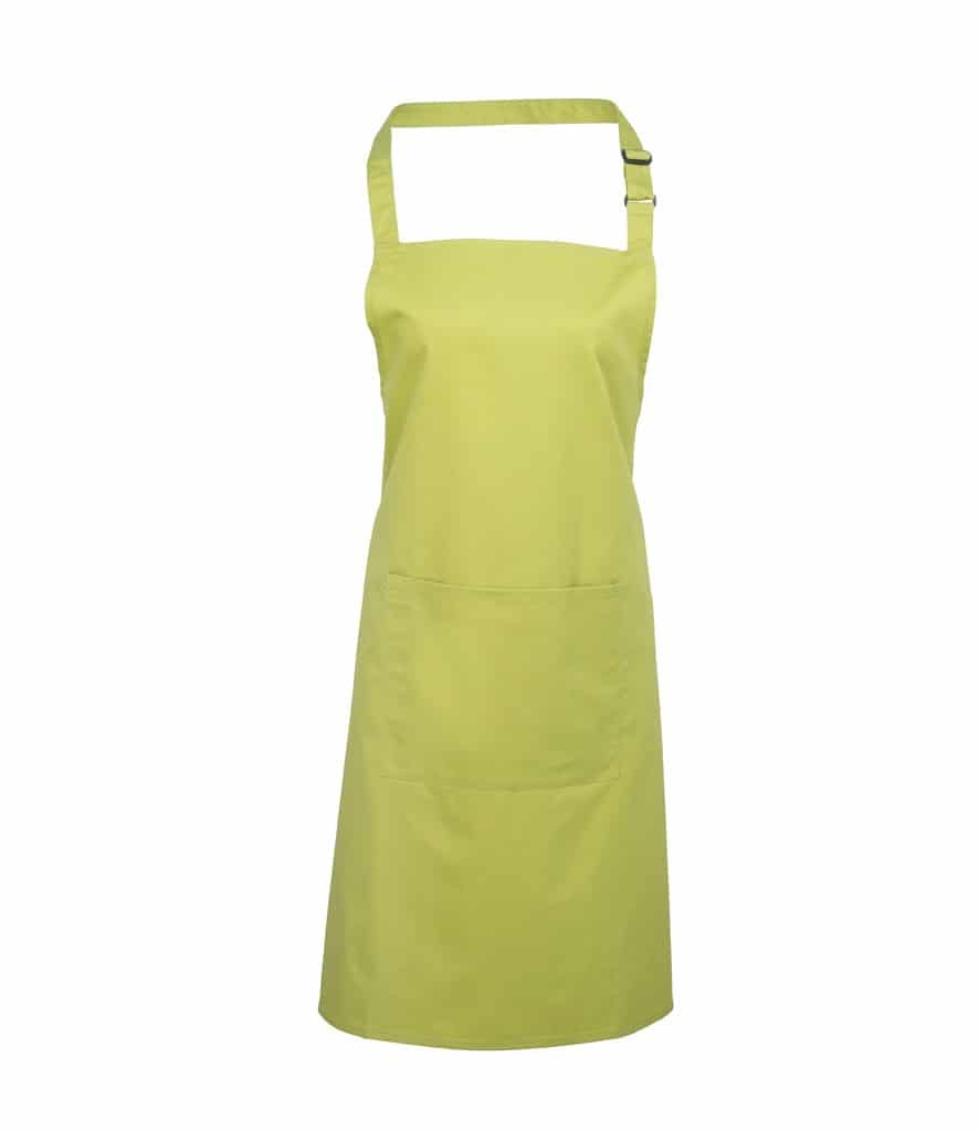 Premier 'Colours' Bib Apron with Pocket