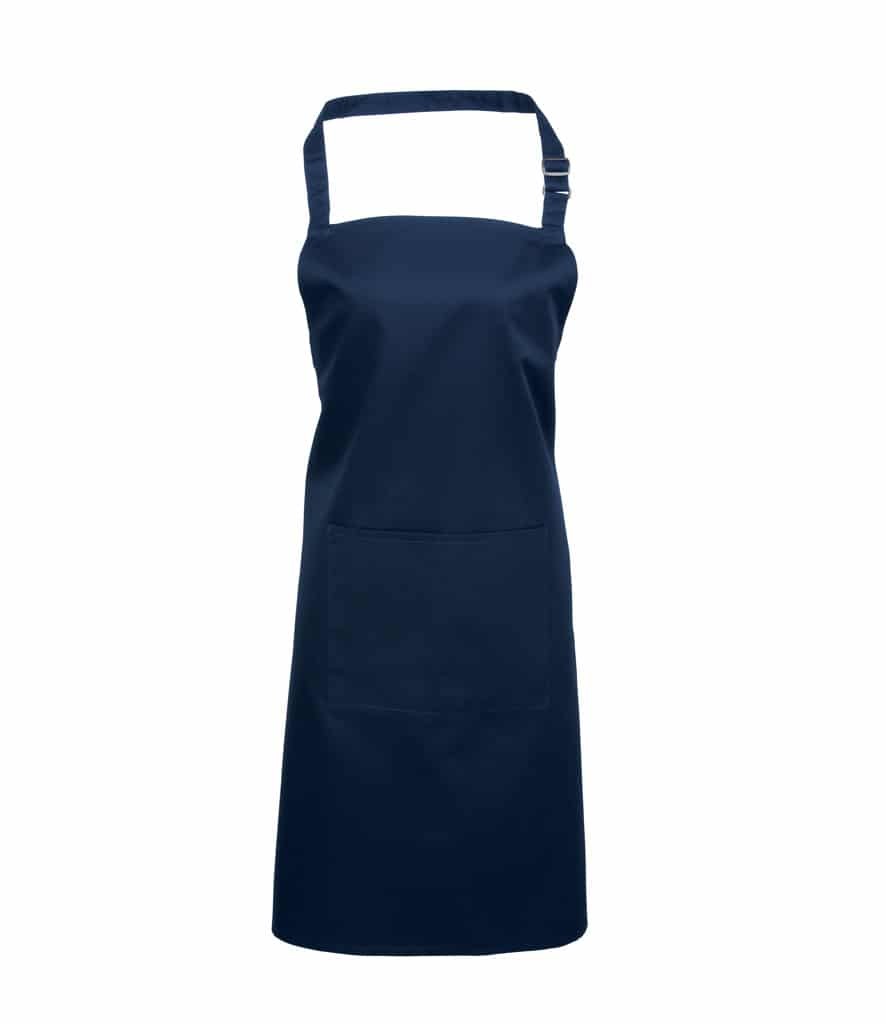 Premier 'Colours' Bib Apron with Pocket