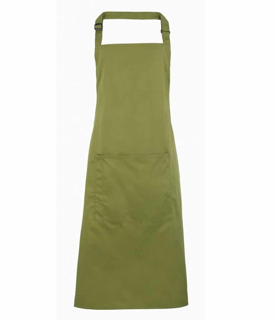 Premier 'Colours' Bib Apron with Pocket