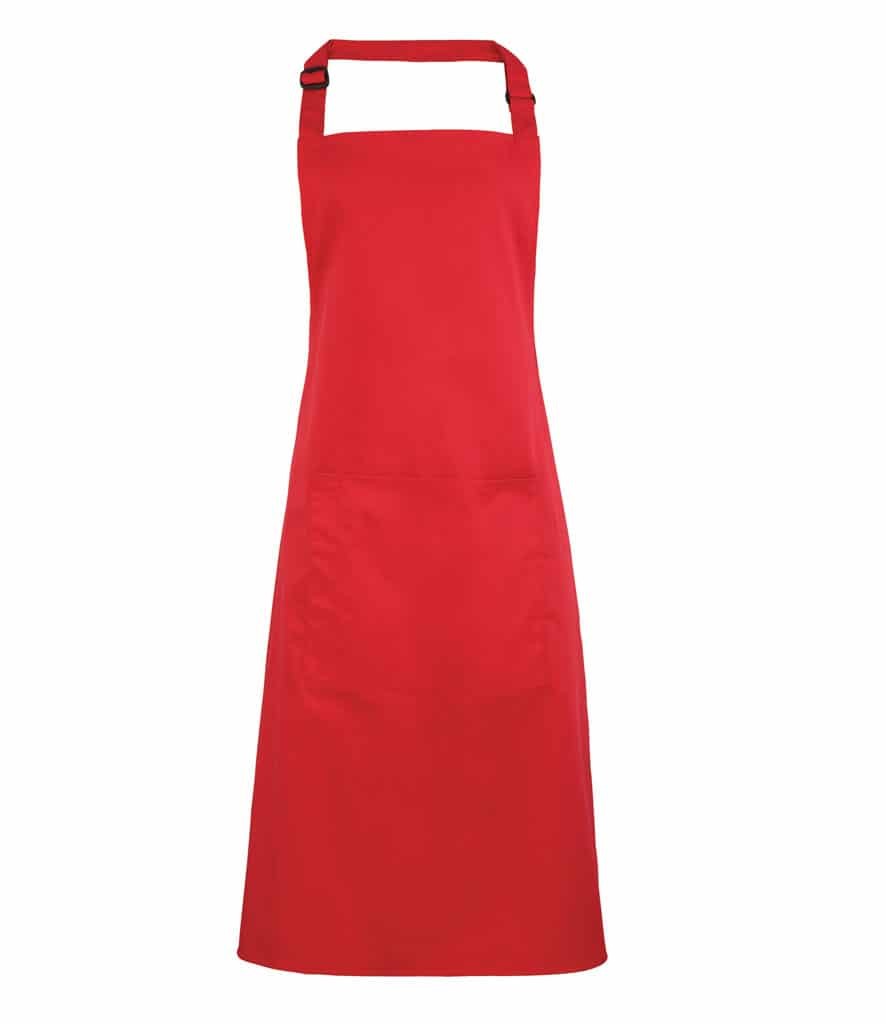 Premier 'Colours' Bib Apron with Pocket