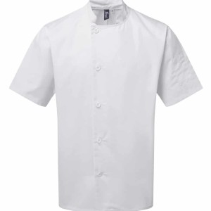 Premier Essential Short Sleeve Chef's Jacket