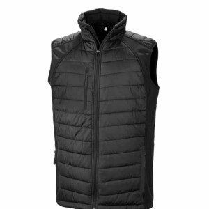 Result Black Compass Padded Gilet