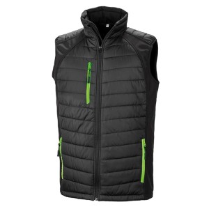 Result Black Compass Padded Gilet