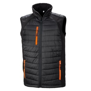 Result Black Compass Padded Gilet