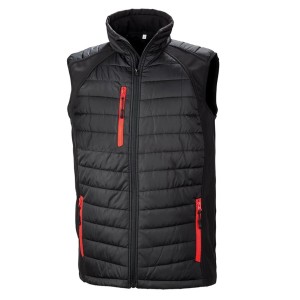 Result Black Compass Padded Gilet