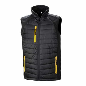 Result Black Compass Padded Gilet