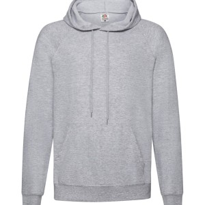 Fruit of the Loom Lightweight Hooded Sweatshirt