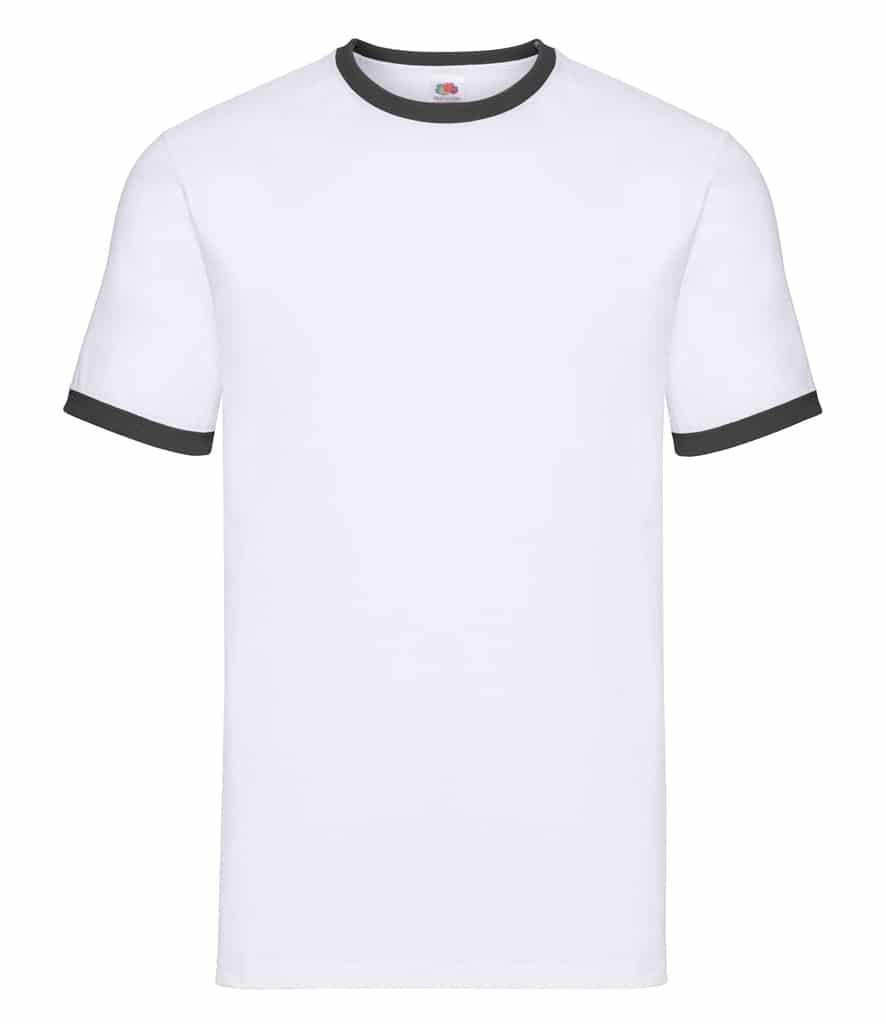 Fruit of the Loom Contrast Ringer T-Shirt