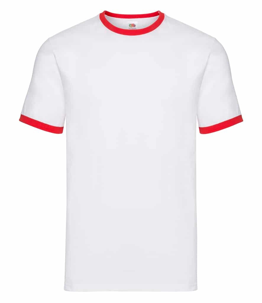 Fruit of the Loom Contrast Ringer T-Shirt