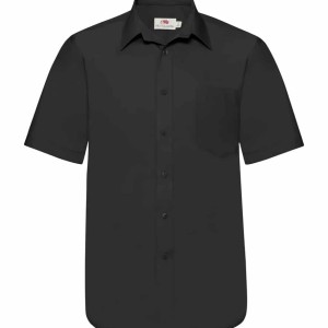 Fruit of the Loom Short Sleeve Poplin Shirt